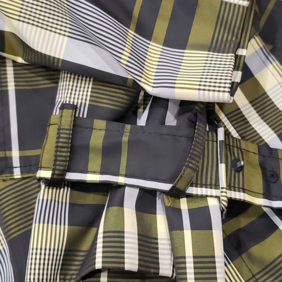 The Limited Plaid Trench Coat - Picture 7 of 7